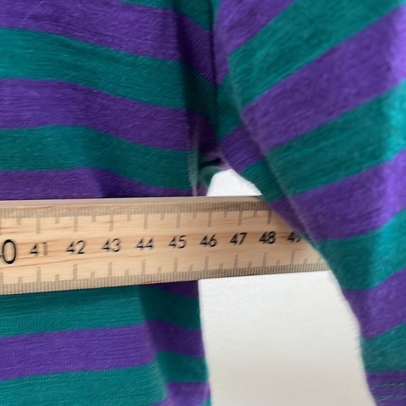 GUESS x A$ap - 90s Vintage Shirt - Green Purple - XS - Picture 6 of 10